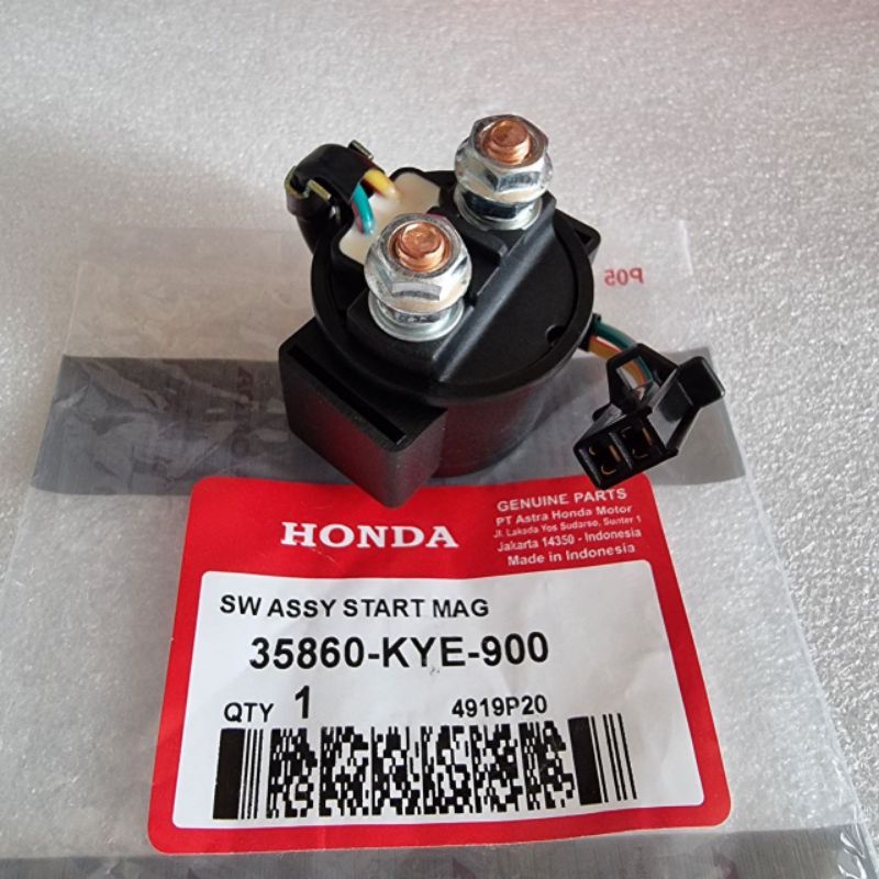 Relay Switch Starter KYE Mega Pro New, Verza AHM Honda