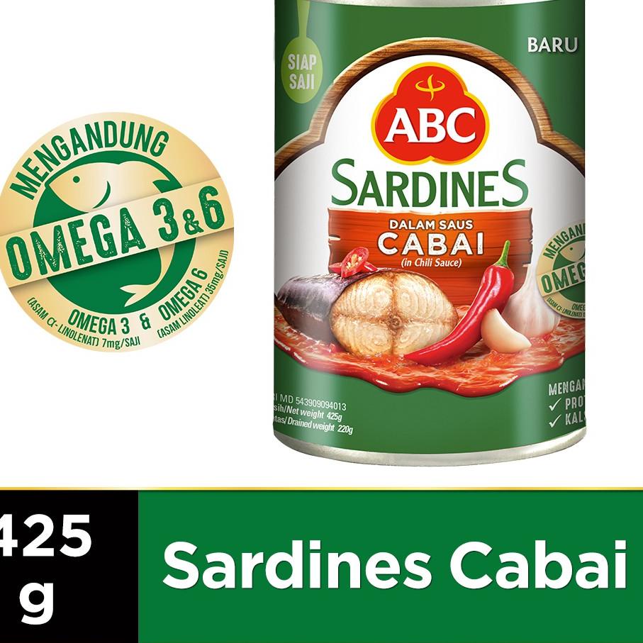 

12.12 BIG SALE FASION ABC Sarden Saus Cabai 425 g murah