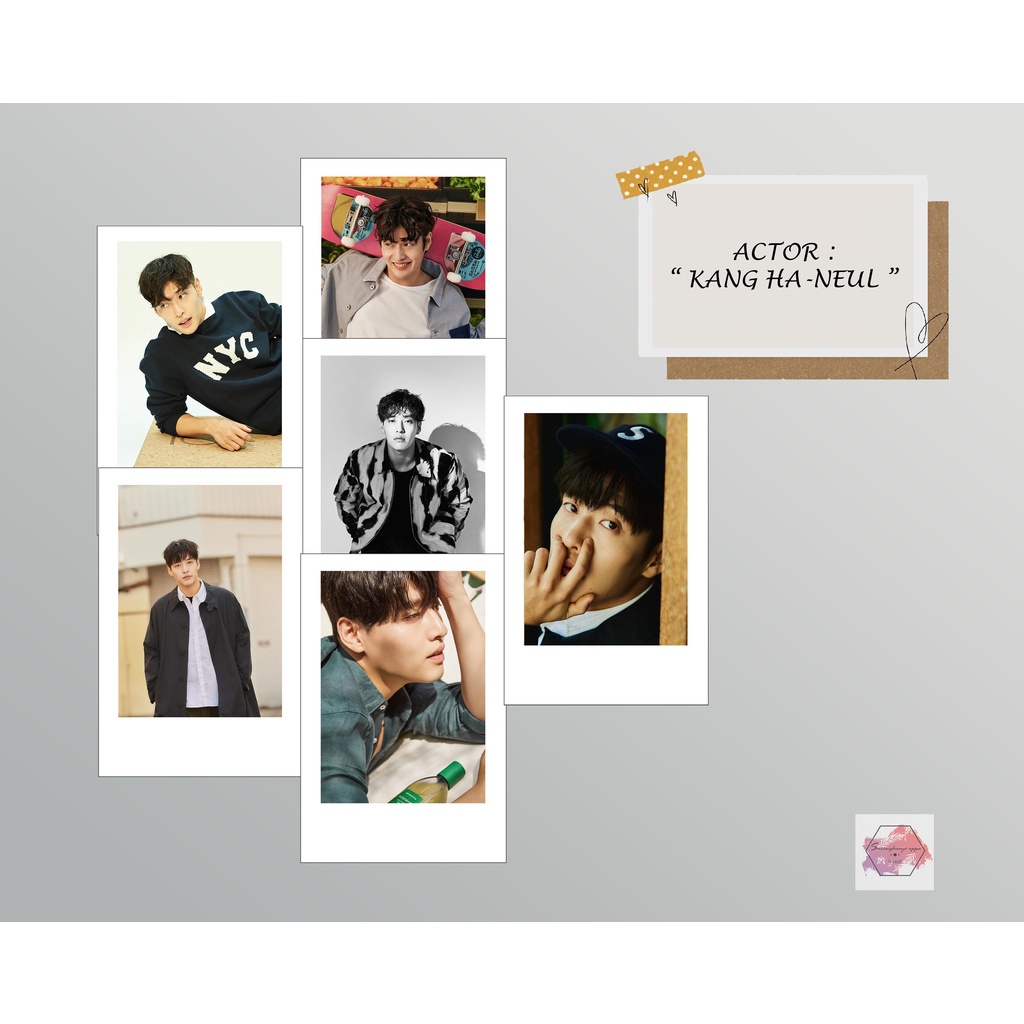 KANG HA NEUL - PHOTOCARD POLA K-ACTOR isi 5pcs