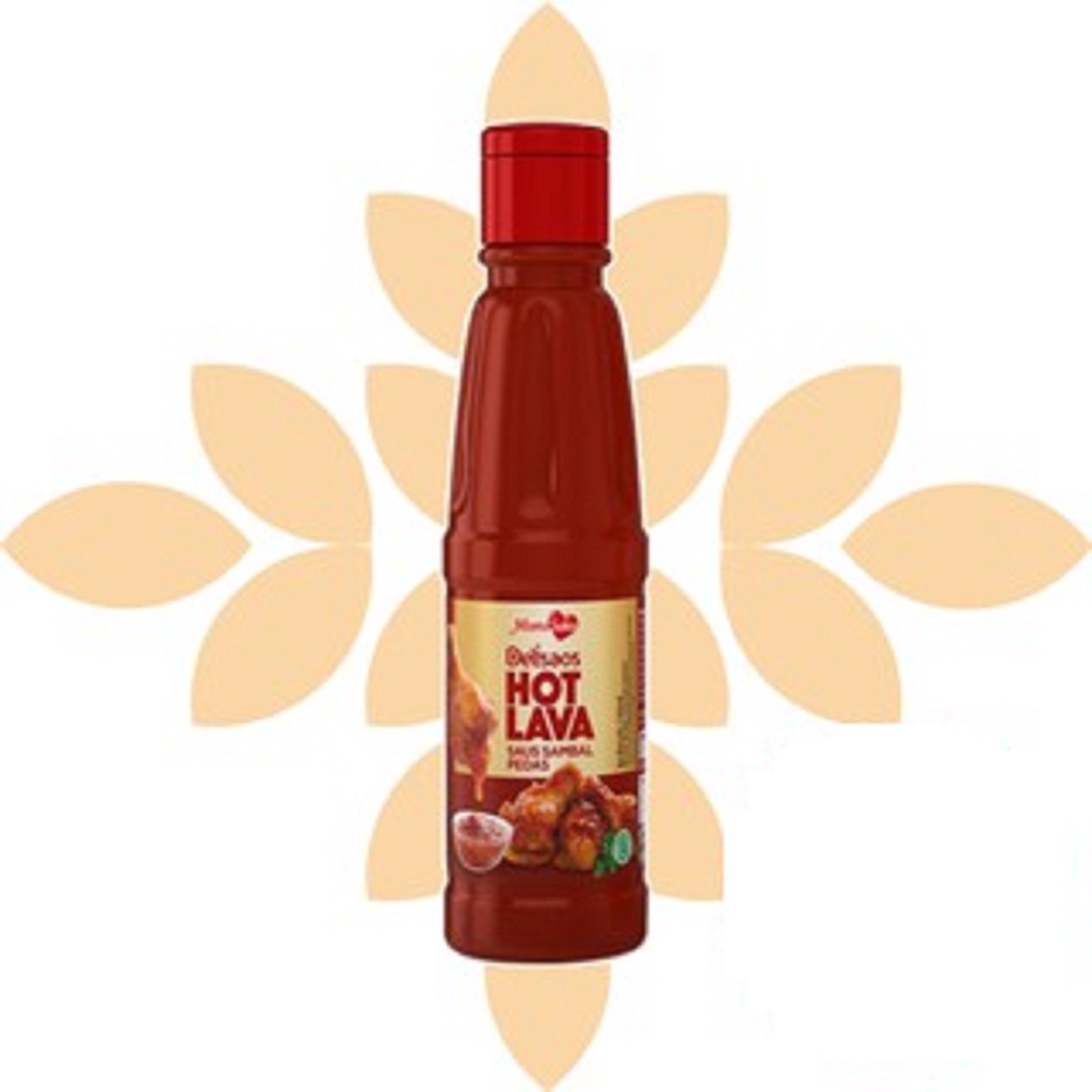 

Delisaos Saos Hot Lava Botol 160gr