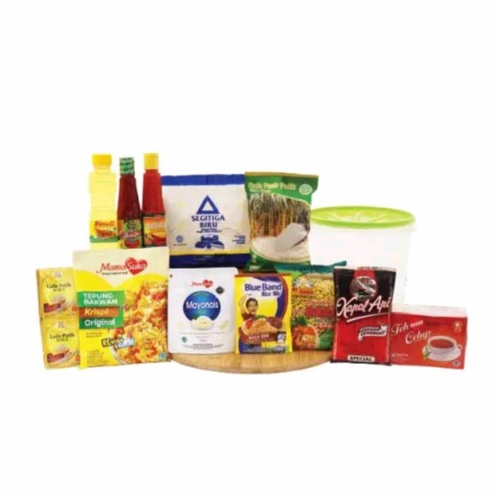 

(COD) Parsel Ramadan Hampers Paket Hemat Sembako - 1 (Isi 12 item makanan)