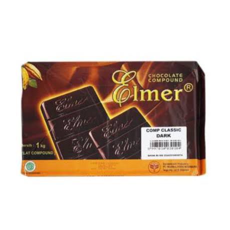 

✨NEW✨ -Elmer Dark Compound Classic Chocolate 1 Kg- 1.1.23
