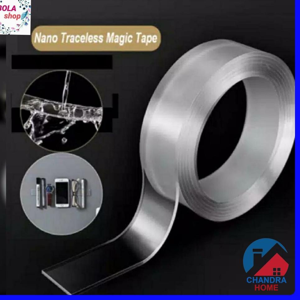 

K78 Selotip Isolasi Dobel Tape, Transparan Double Tape, Double Tape Bening Transparan TREND KEKINIAN