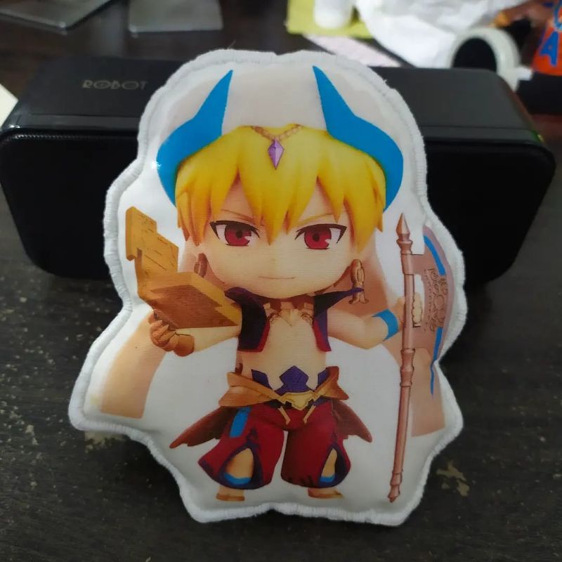 Ready Stock Boneka Bantal Nendoroid Karakter Gilgamesh Caster Nitocris Fate Grand Order Japan Anime 