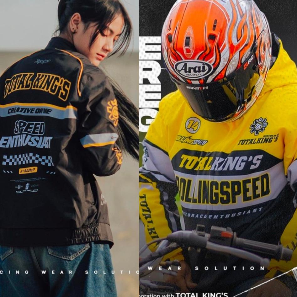 ❁ Jaket Rollingspeed x Total Kings Gratis Stiker ☄