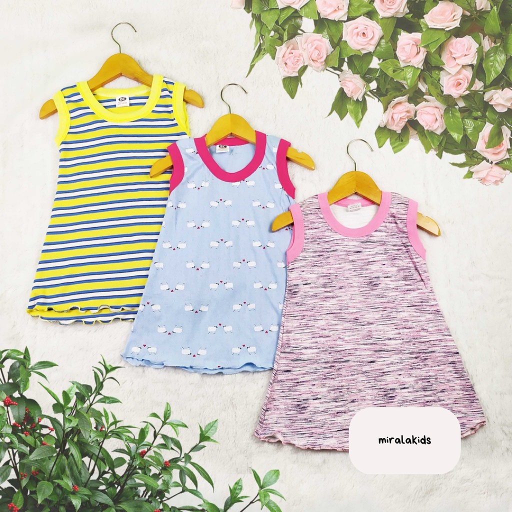 Dress Kutung Bayi dan Anak 0-5 Tahun - Daster Yukensi Anak Motif Lucu