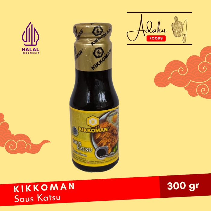 

KIKKOMAN Saus aneka Katsu Tempura KATSU SAUCE Halal 300 gr KS300
