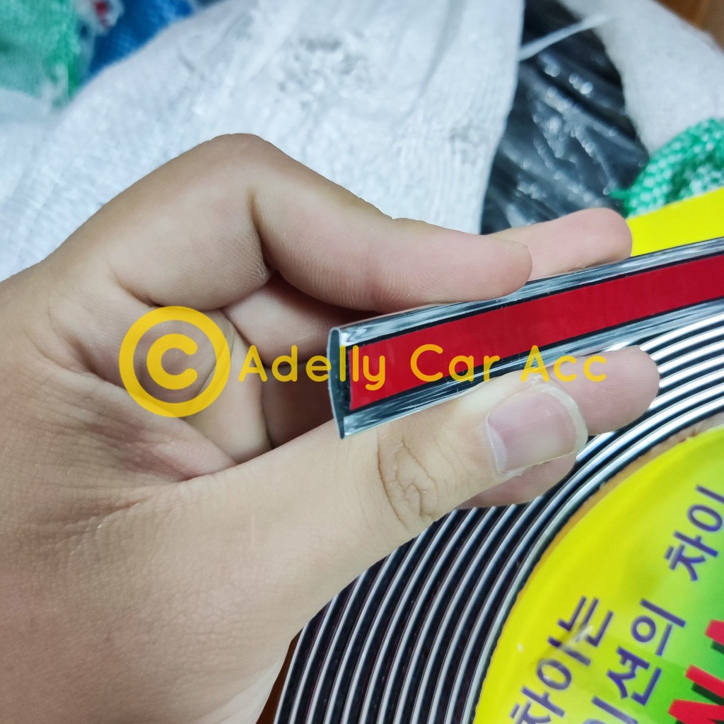 List Chrome Mobil / Lis Body Moulding Mobil Universal - 8 mm