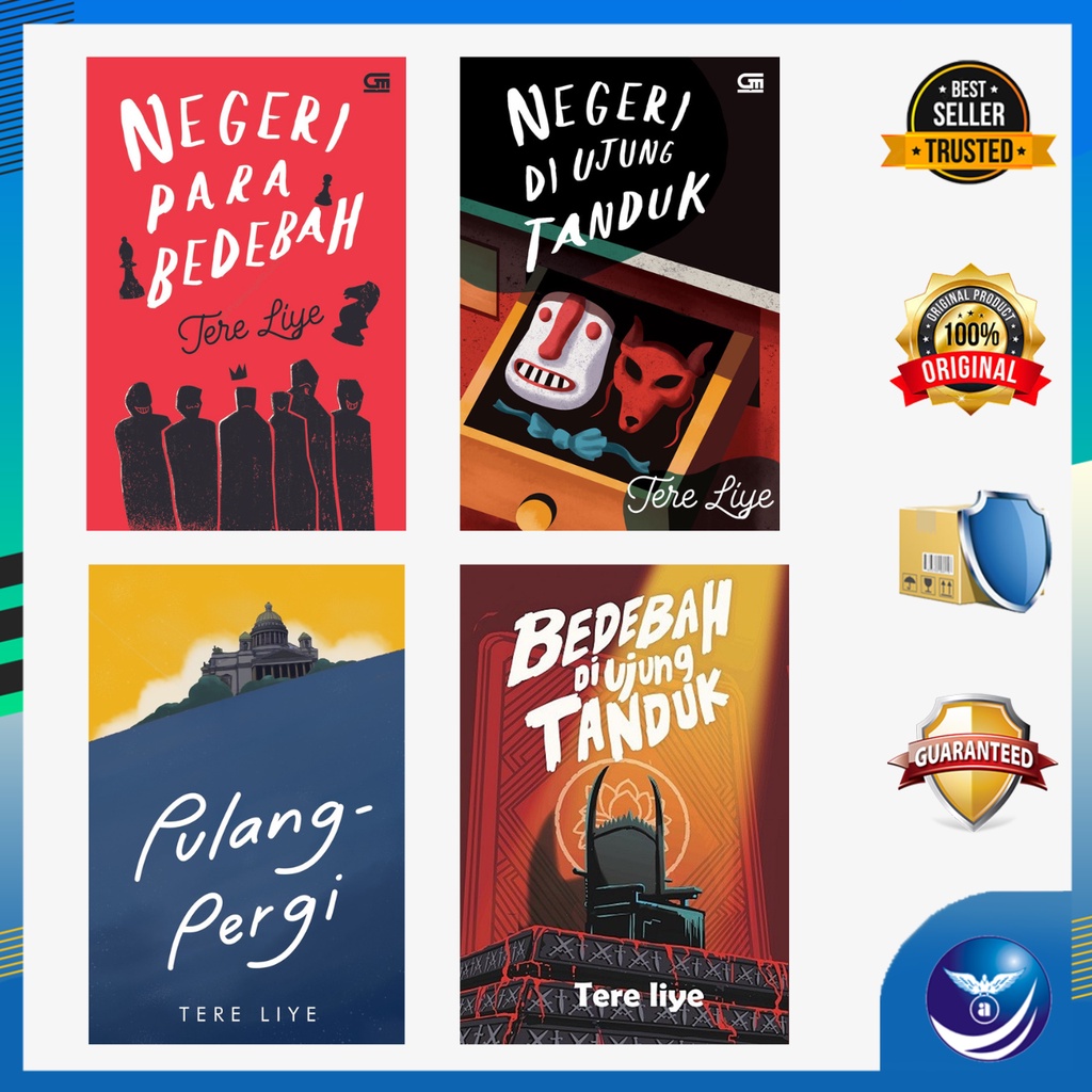 Tere Liye - SERIAL AKSI : NEGERI PARA BEDEBAH (NEW COVER 2018) - NEGERI DI UJUNG TANDUK - PULANG-PER
