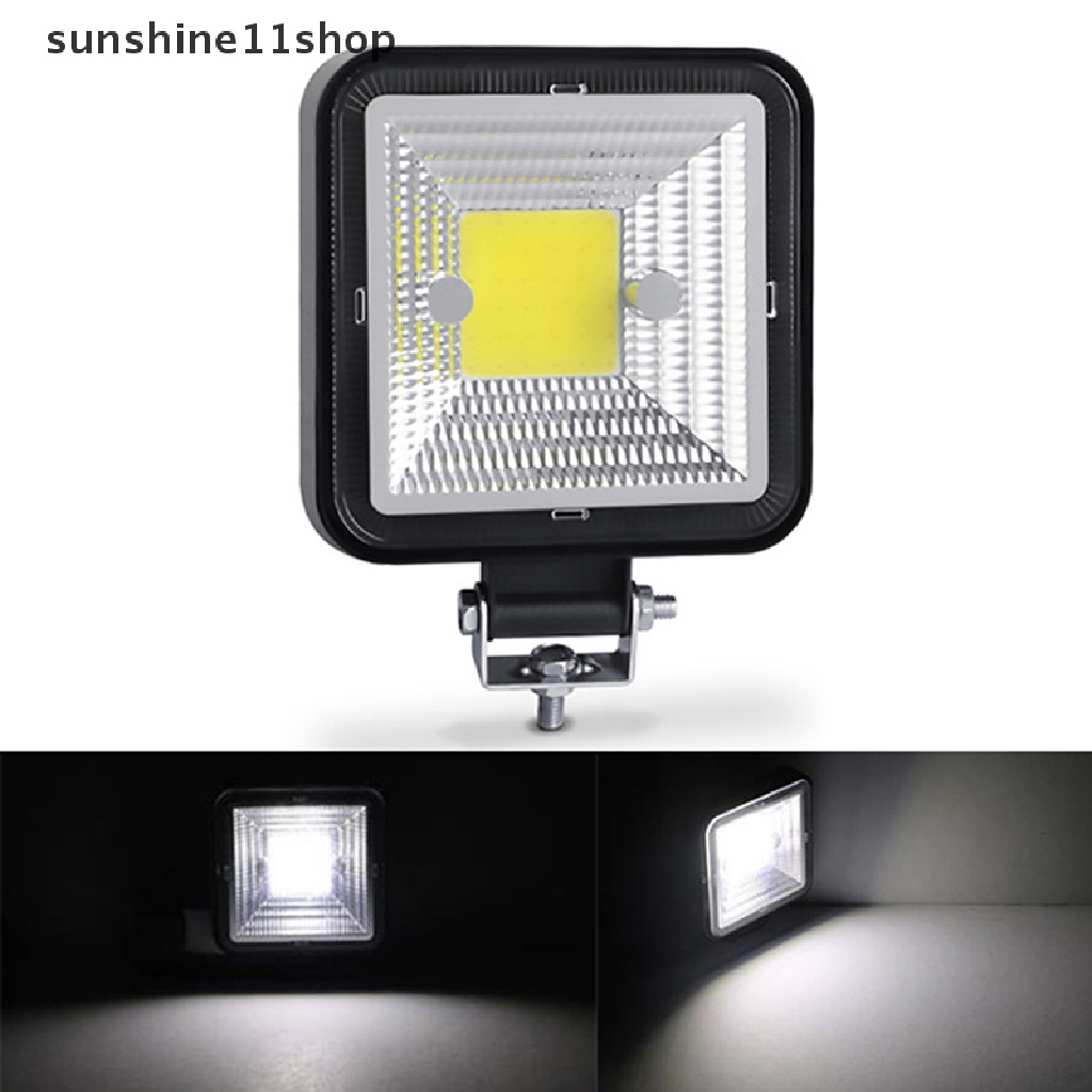 Sho Mini LED Flood Light Bar 12V 24V Lampu Kerja COB Fog Lamp Untuk Off Road 4x4 Truk N