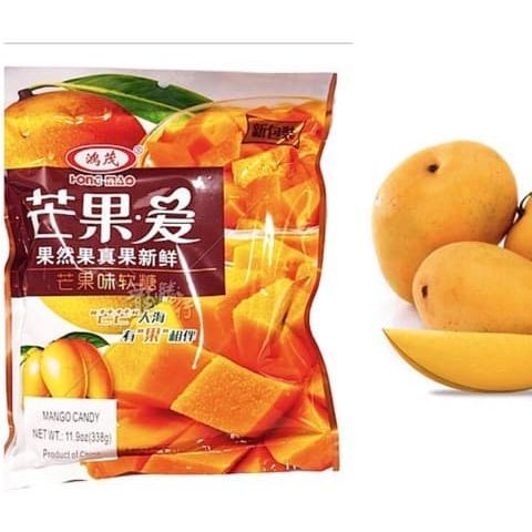 

Permen jelly mangga legit manis import hong mao 304 gr