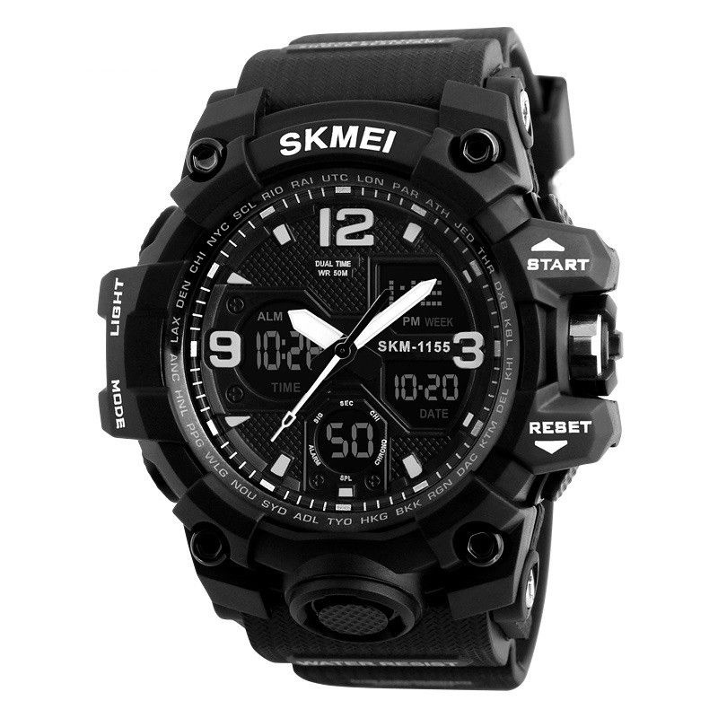 Jam Tangan Skmei 1155B - ACN102 / GG - Jam Tangan Pria Sporty Analog-Digital