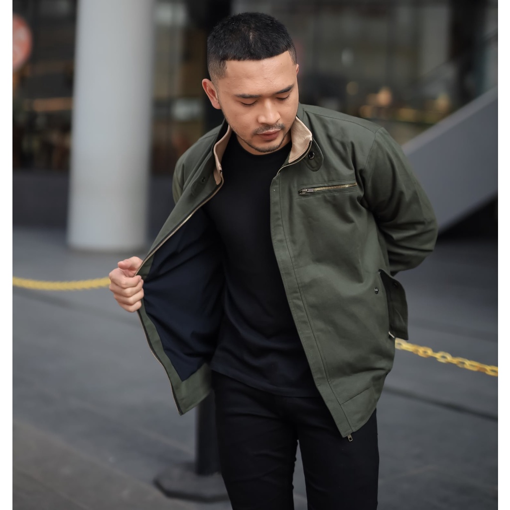 JAKET PRIA - JAKET BOMBER PRIA - JAKET VARSITY - JAKET SALVIO HEXIA