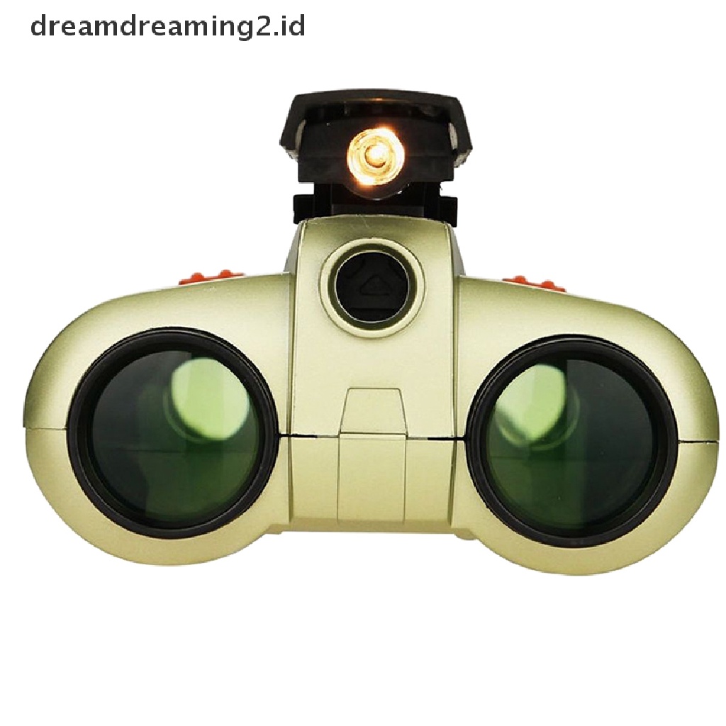 (dream) 4x30mm Night Vision Viewer Pengintai Spy Scope Teropong Pop-up Cahaya Baru.