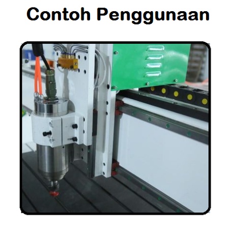 [HAEBOT] Bracket Spindle Cast Round 80mm Square Clamp Motor Holder D80 Mount Dudukan Trimmer Dinamo Aluminium CNC Router Tuner 80 mm DC