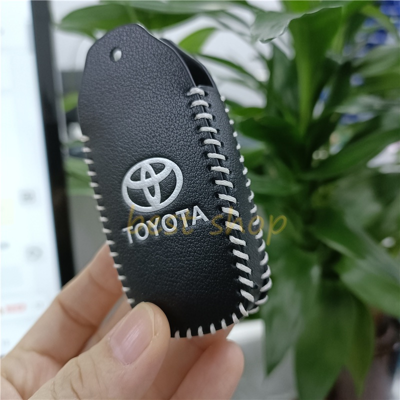 Case Kunci Mobil Bahan Kulit Untuk Toyota Raize Avanza 2022terbaru Veloz 2022kulit Cover Case Kunci Mobil Remote Control