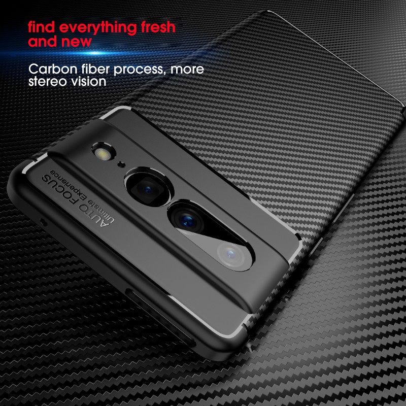 Casing Ponsel Anti Jatuh Kompatibel Untuk Google Pixel7Seri/Carbon Fiber Shell/Casing TPU Cocok Untuk Google Pixel7 Pro/Aksesoris Ponsel