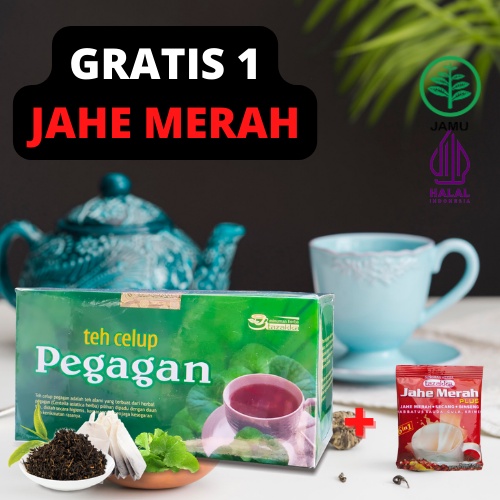 

Teh Celup Herbal PEGAGAN Tazakka Isi 20 kantong Untuk Melancarkan Sirkulasi Darah Dan daya ingat Otak Halal Original Bpom