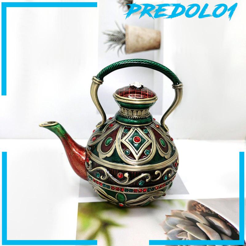 [Predolo1] Kotak Perhiasan Bentuk Teko Cincin Berengsel Holder Hadiah Untuk Ulang Tahun, Liburan