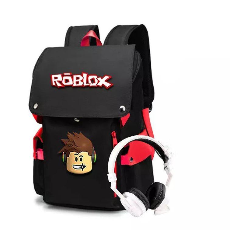 ✨SHOPEE MALL✨ DS99 Tas Ransel Roblox Anak Sd Smp Sma Ransel BackPack Model Bomber Tas Fashion Pria D