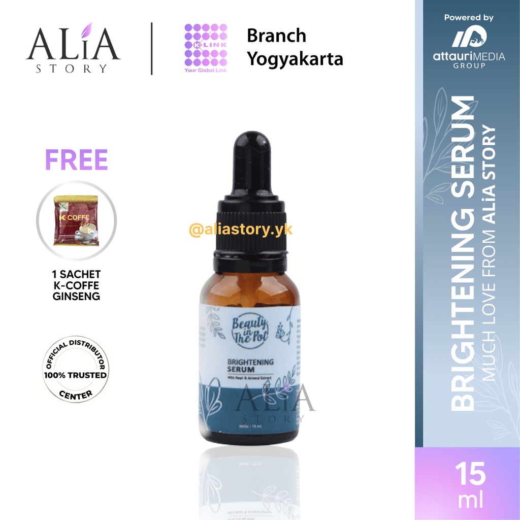 BITP Skincare Beauty In The Pot Brightening Serum Anti Aging Mencegah Penuaan Dini Kulit Wajah Origi
