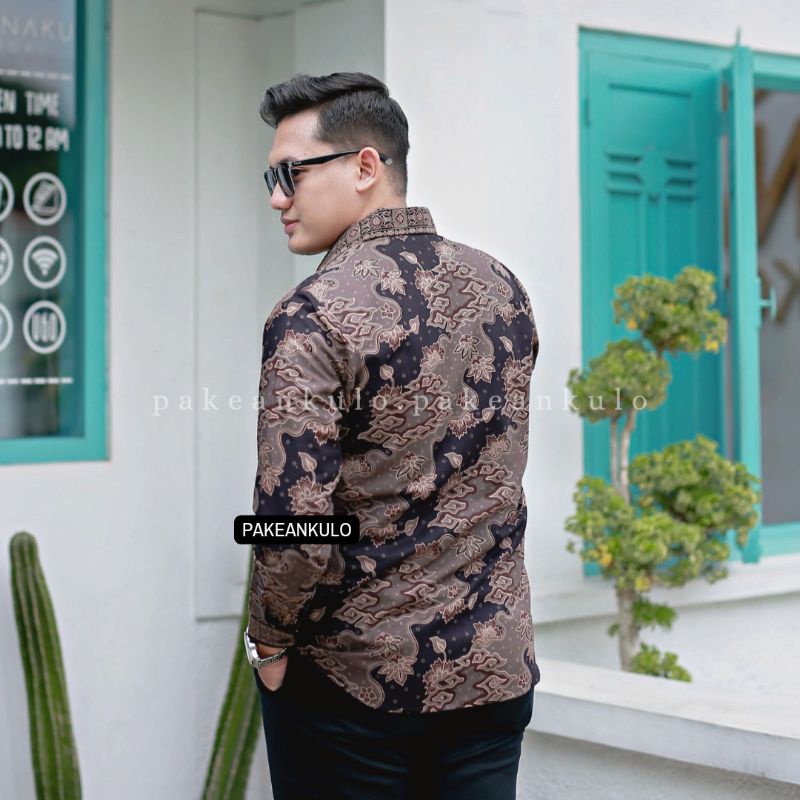 Batik Premium Pria Slimfit || Motif Rajendra