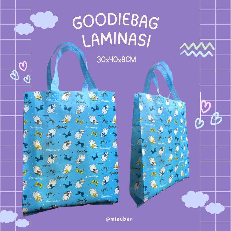 

Goodiebag laminasi full anti air anti kotor tas kado 30x40x8cm