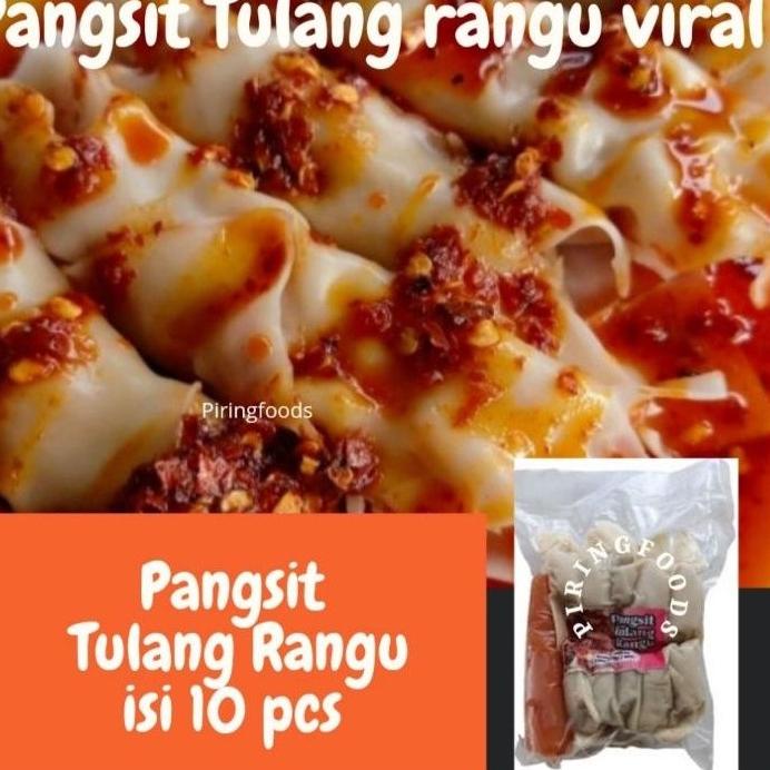 

8.8 Pangsit Tulang Rangu isi 10 pcs Free sambal cocol lezat