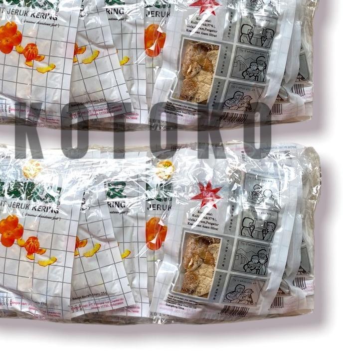 

Pasti Ada Manisan Kulit Jeruk Kering Labi / Kulit Jeruk Kering Isi 20 Pack 3NY``