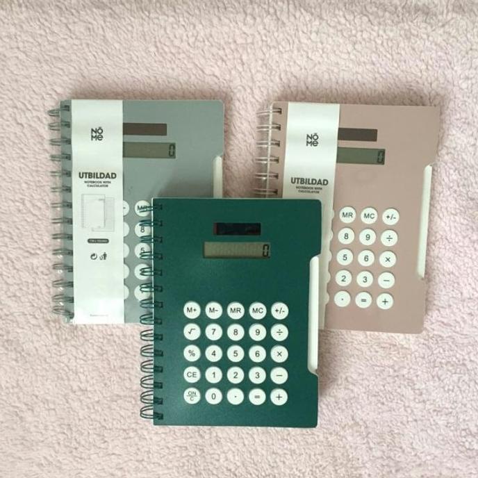 

Notebook Calculator / Buku Agenda Kalkulator Solar System