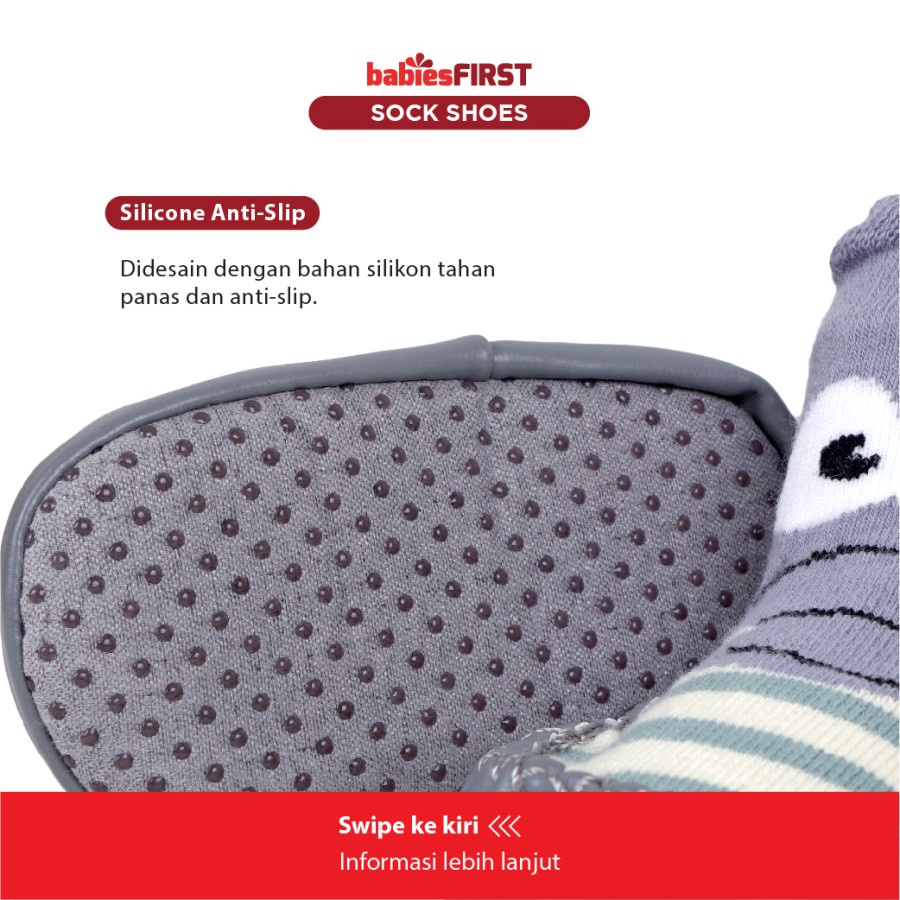 BABIESFIRST Shoe Socks Sepatu Kaos Kaki Bayi  Prewalker Booties Baby
