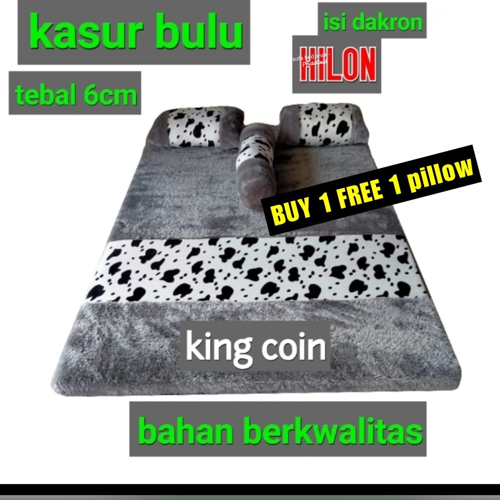 Kasur Bulu Rasfur / Kasur Bulu Karakter / Kasur Bulu Lantai / Kasur Bulu Lipat Motif