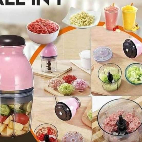 ♧ Chopper Belender Blender Kapsul  Serbaguna Mini MPASI Bayi / Hand Blender Coper Bumbu Daging ⅍