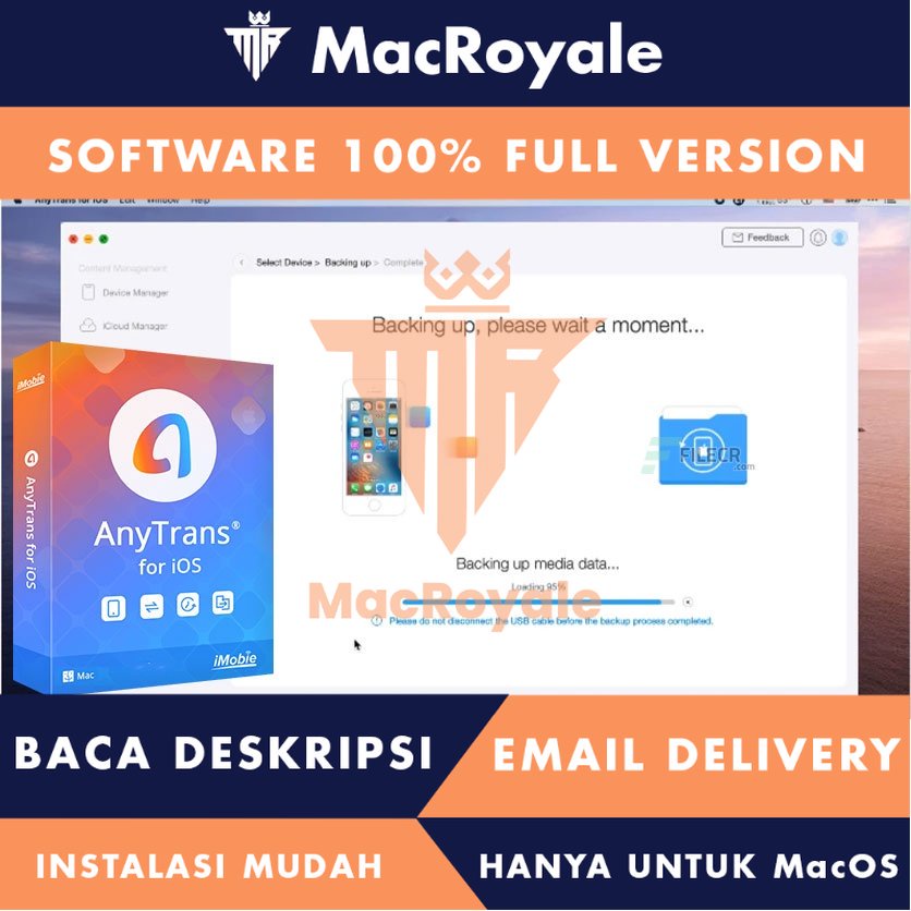[MacOS] AnyTrans for iOS Full Version Lifetime Full Garansi