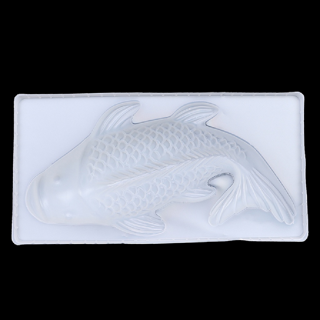 [HeavenDenotation] 1pc Kreatif Ikan Gurame Silikon Cetakan Kue 3D Sabun Membuat Cetakan DIY Baking Tools HDV