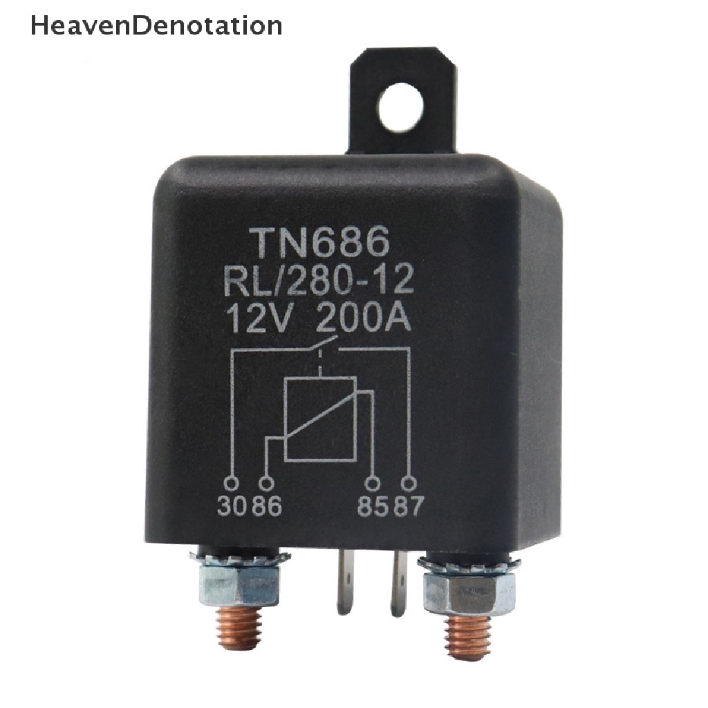 [HeavenDenotation] Relay Starg 200A 100A 12V / 24V Power Automotive Heavy Current Start Car relay HDV