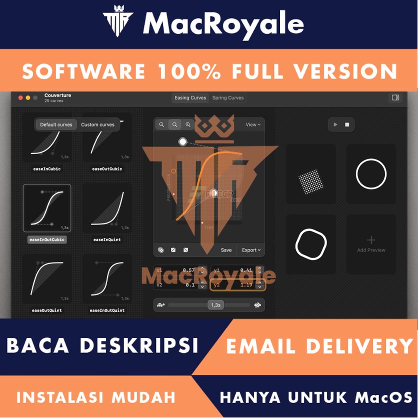 [MacOS] Couverture Full Version Lifetime Full Garansi