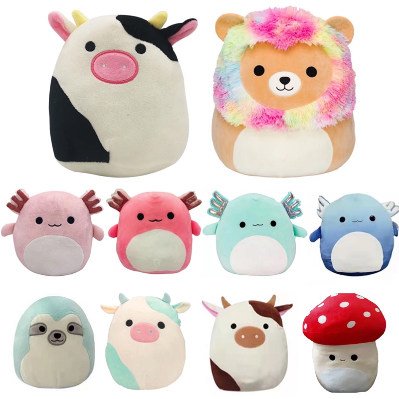 40cm / 30cm Big Size Squishmallows Animal Doll Stuffed Toys Birthday Big Plush Dolls Easter Rabbit Appease Cartoon Squishmallow Plushie Toy