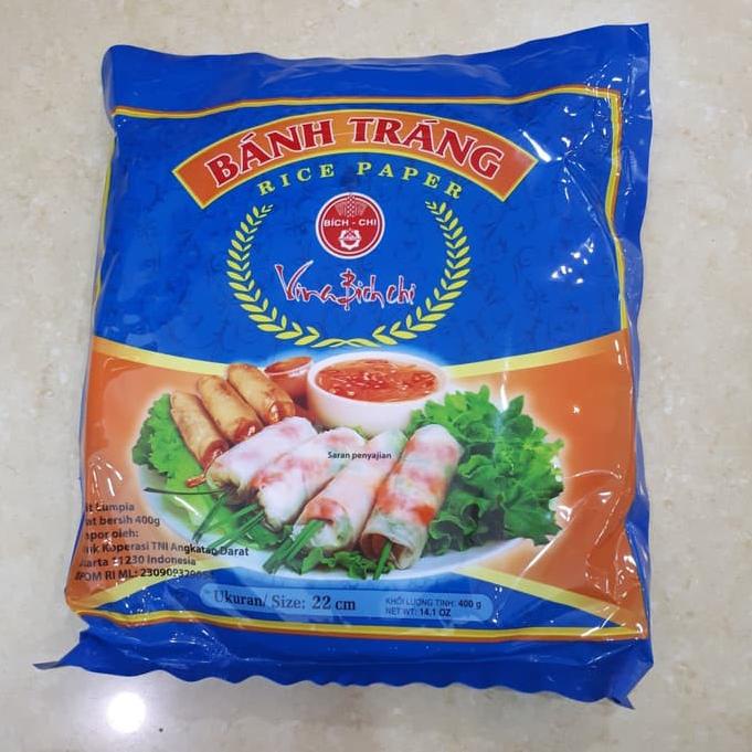 

HOT Rice Paper Vietnam Banh Trang BichChi 400gr / Kulit Lumpia Bantrang Banhtrang Ban Trang