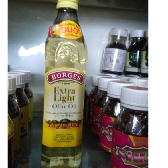 

❁ Minyak Zaitun Borges Extra Light Khusus Memasak Masak 500 ml Olive Oil ➶