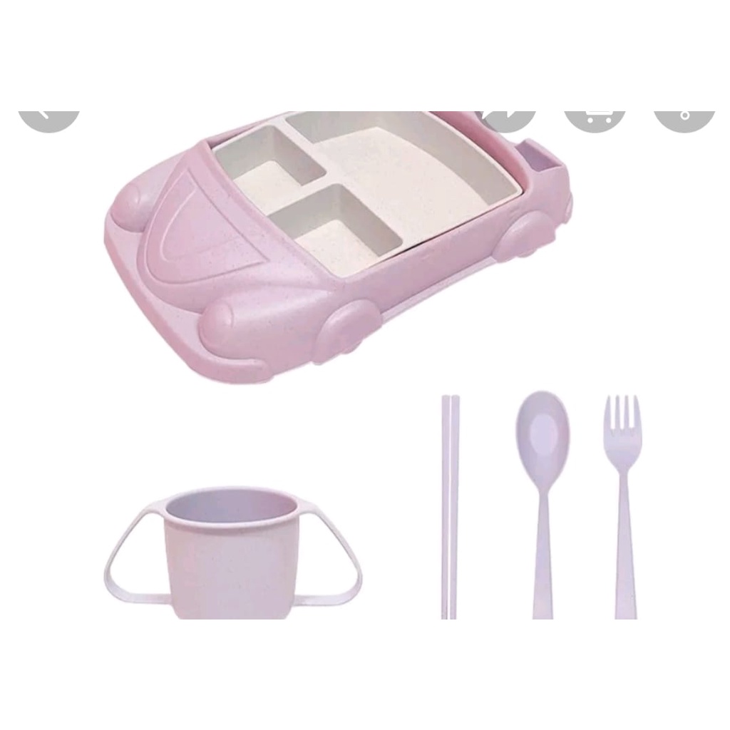 terbaru Tempat Makan Bayi-Tempat Makan Anak Karakter Mobil