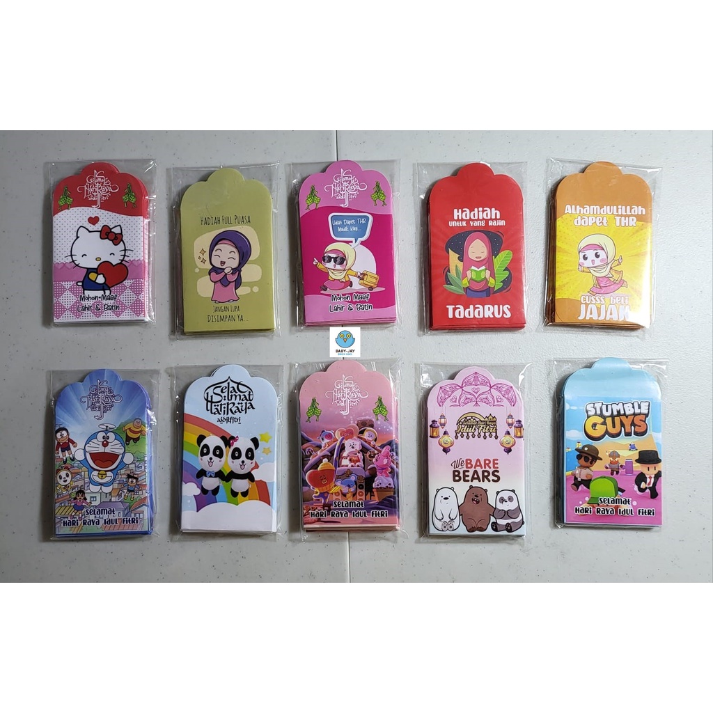 

Angpao Lebaran 2023 Premium Medium Motif Lucu
