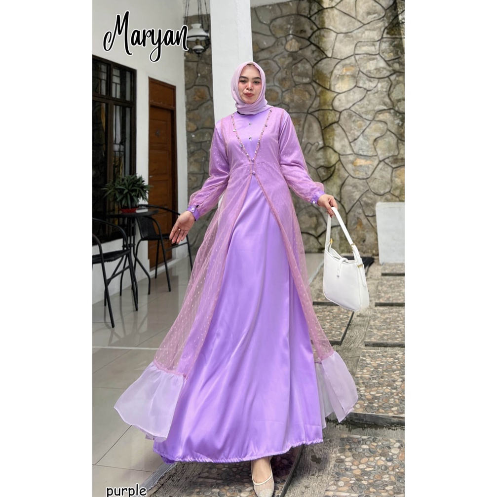 GAMIS PESTA KONDANGAN MARYAN DRESS NIKAHAN LAMARAN TUNANGAN