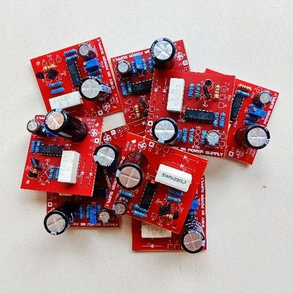 Kit power supply 0-15v ic Lm723