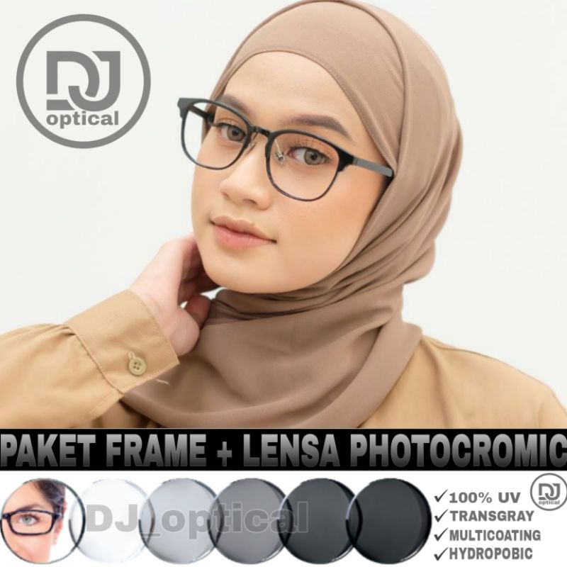 KACAMATA MINUS 2091 | KACAMATA PHOTOCROMIC| KACAMATA LENUT/TR | KACAMATA ANTIRADIASI