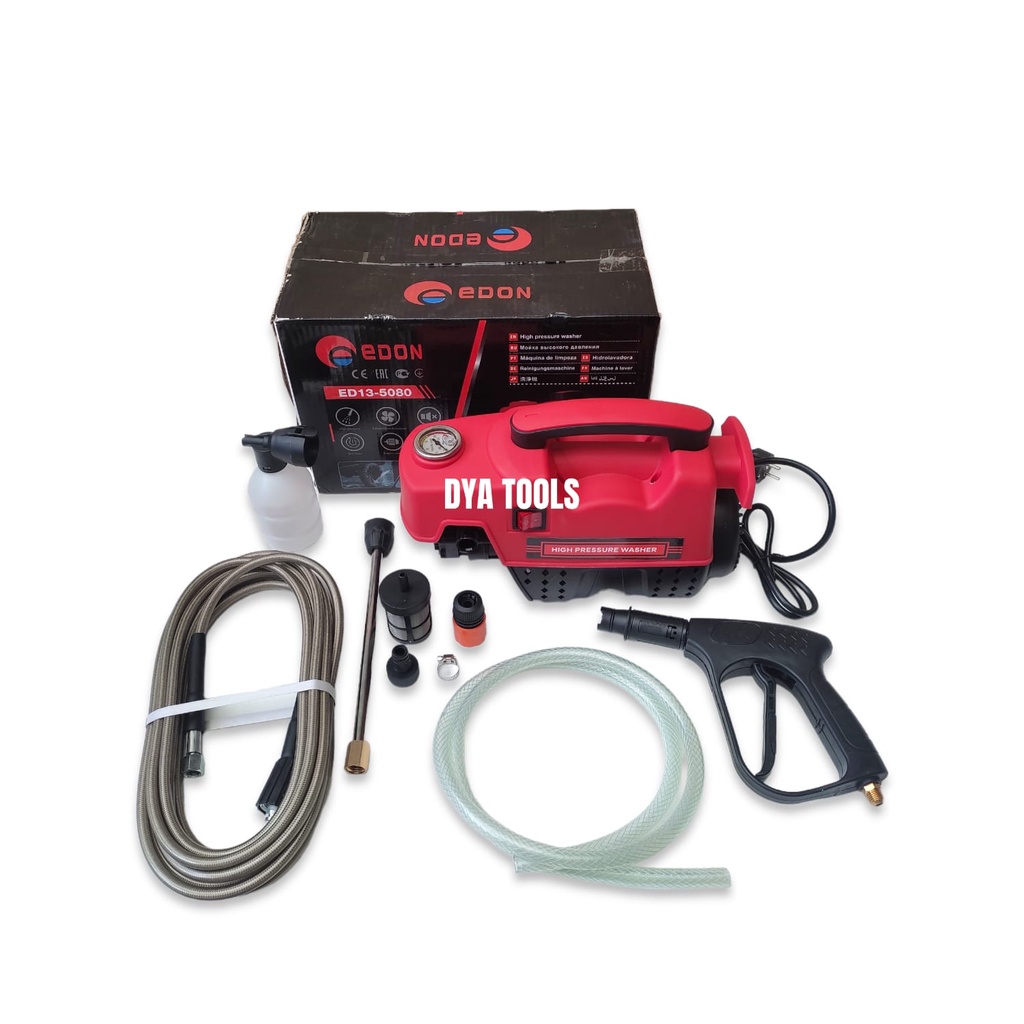 EDON ED13-5080 HIGH PRESSURE WASHER MESIN CUCI STEAM