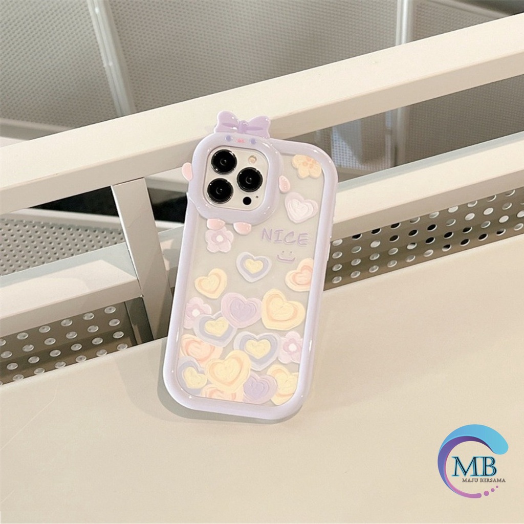 SS140 SOFTCASE LOVE PURPLE FOR IPHONE X XS XR XS MAX 11 12 13 14 PRO MAX MB4323