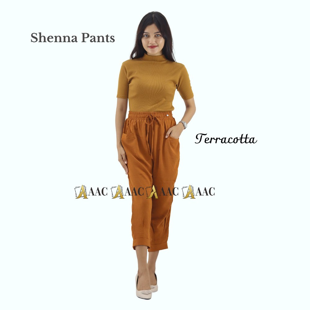 Celana Wanita Korean Shenna Pants , Ankle Pants Wanita