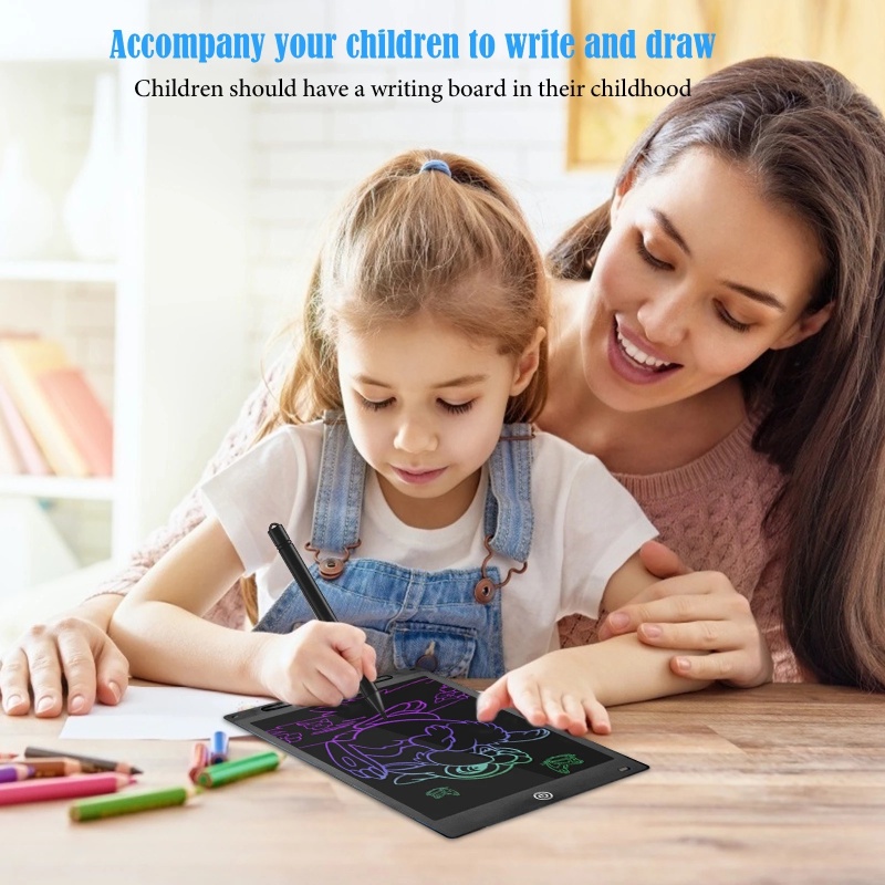 8.5 inch LCD Tulisan Tablet Magic Papan Gambar Grafiti Anak Sketchpad Art Alat Lukis Elektronik Mainan Edukasi