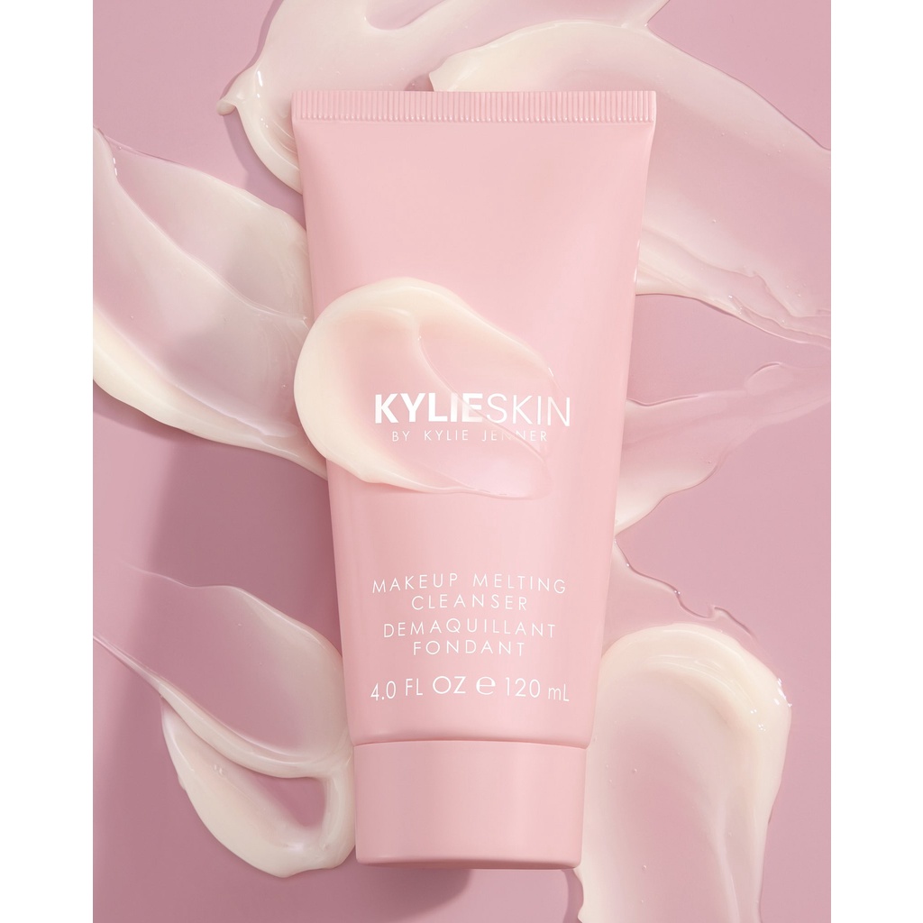 KYLIE COSMETICS Make Up Melting Cleanser FULL SIZE 120 ml KYLIE SKIN Makeup Cleanser 120ml Import USA ORI Kylie Skin By Kylie Jenner